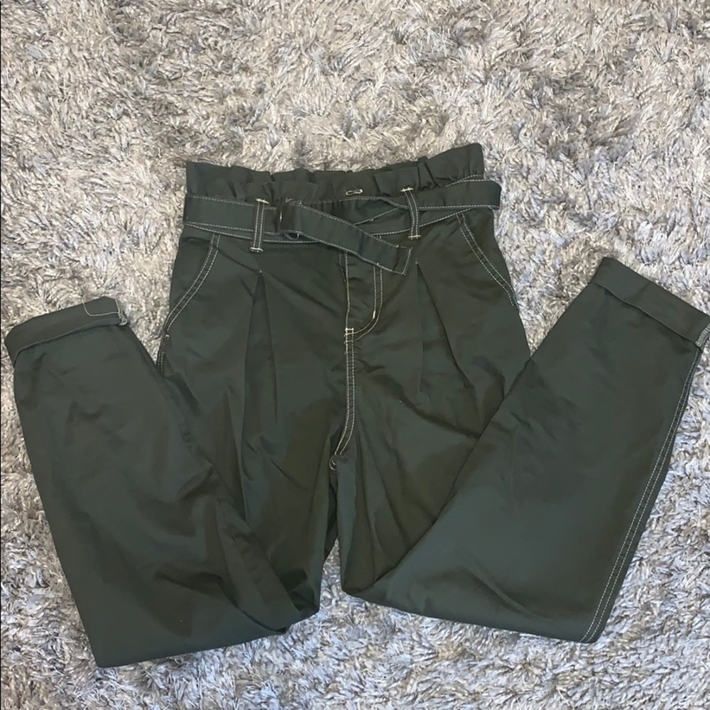 Army green Target pants
